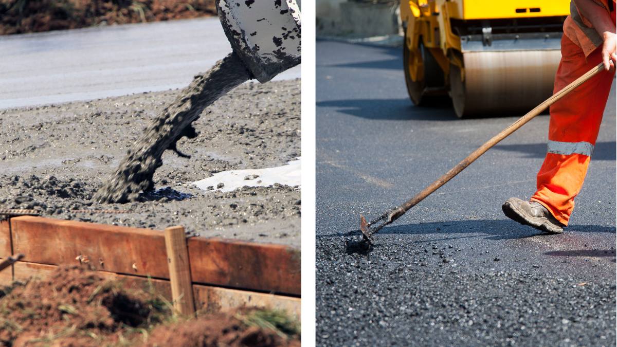 concrete vs asphalt