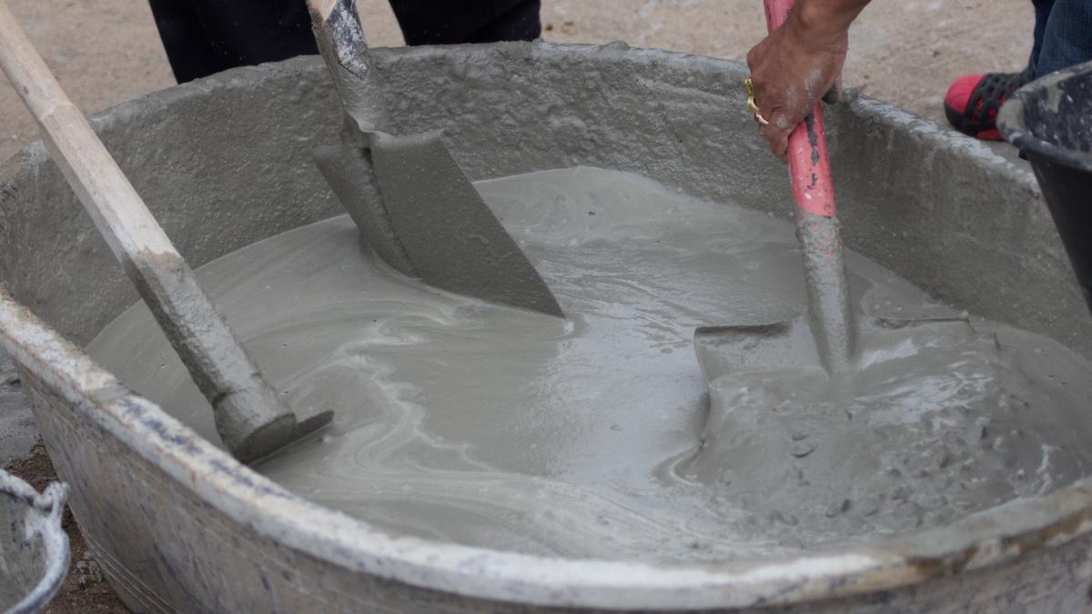 sand gravel concrete mix