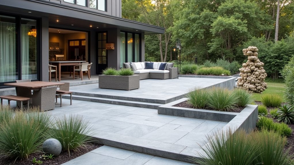 concrete meets nature s harmonious extension